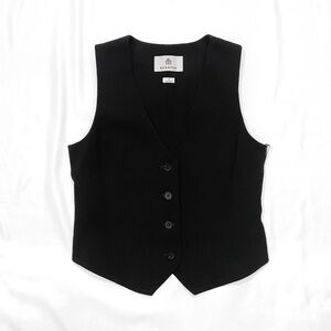 Aritzia Babaton Black Curio Vest • NWT